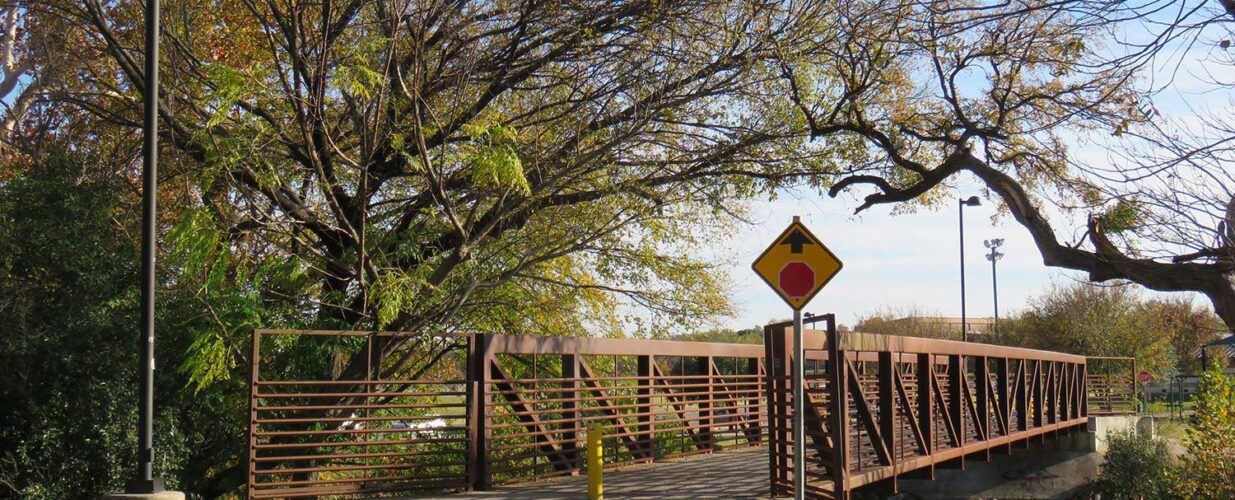 Killeen Parks bridge and trail