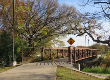 Killeen Parks bridge and trail