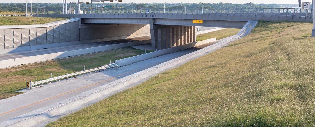 Miles Road bridge at PGBT Eastern Extension