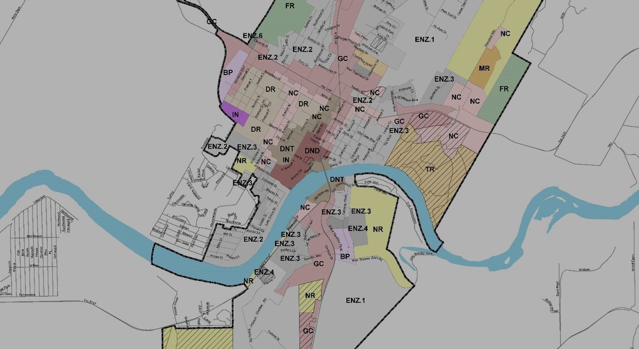 map Marble Falls Development Code Texas